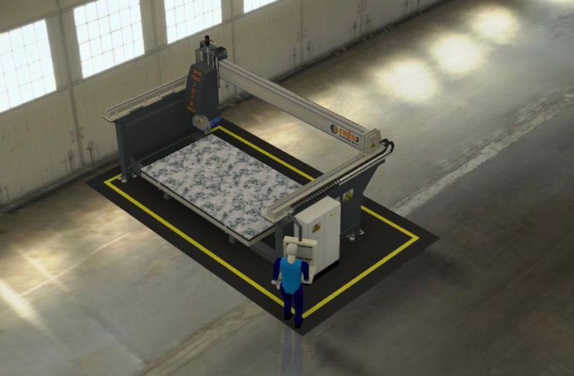 Serra Ponte Jota 3 e 4 Eixos - Metalúrgica Três J