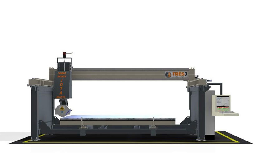 Serra Ponte Jota 3 e 4 Eixos - Metalúrgica Três J