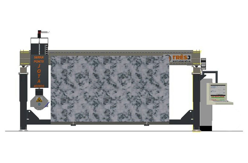 Serra Ponte Jota 3 e 4 Eixos - Metalúrgica Três J